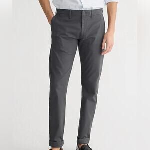 J. Crew NWT Men's 484 Slim Fit Broken In Chino Pants Dark Gray Size 44 x 34